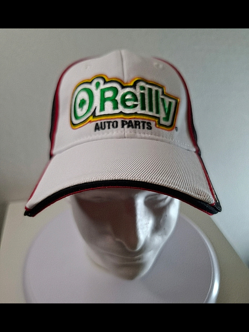 O'Reilly Auto Parts Trucker Hat with Green & Yellow Logo